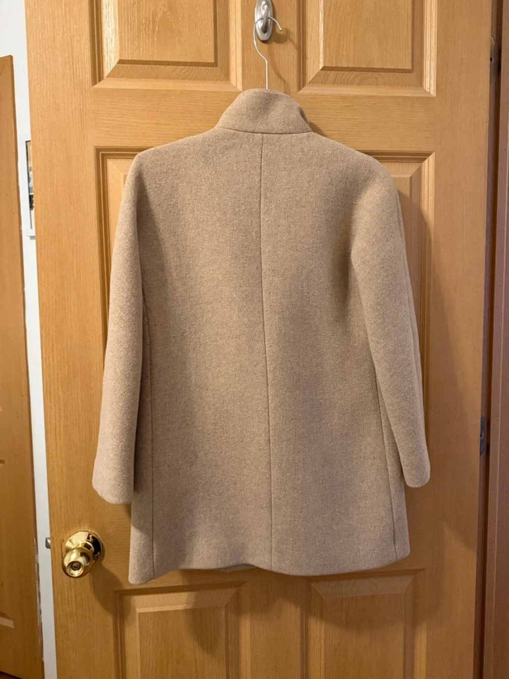 J. Crew Camel Cocoon Coat - Picture 3 of 8